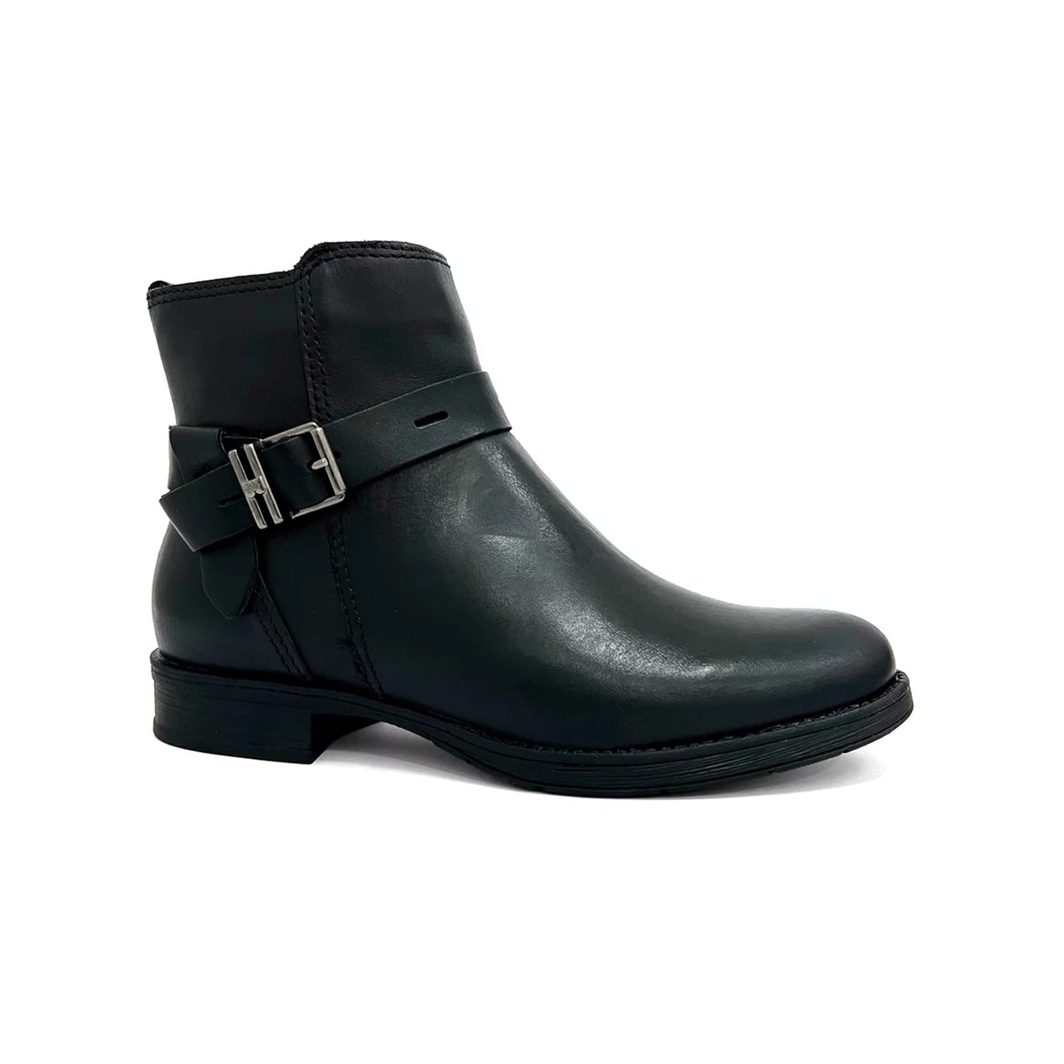 Bota Bottero Couro Cano Curto 361704 Preto Bota Bottero Couro Cano Curto 361704 Preto