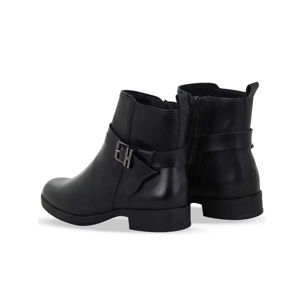 Bota Bottero Couro Cano Curto 361704 Preto Bota Bottero Couro Cano Curto 361704 Preto