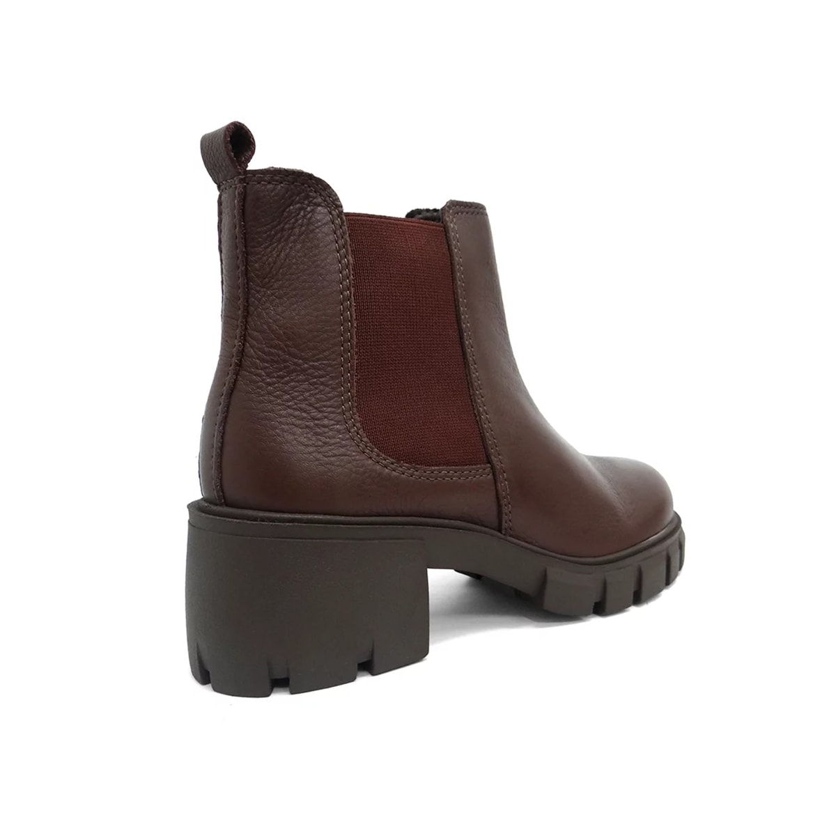 Bota Bottero Couro Cano Curto Chelsea 361106 Wood