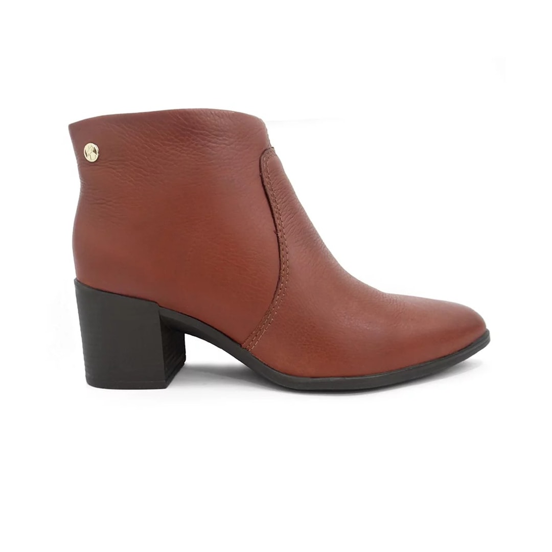 Bota Bottero De Couro Cano Curto 346901 Conhaque