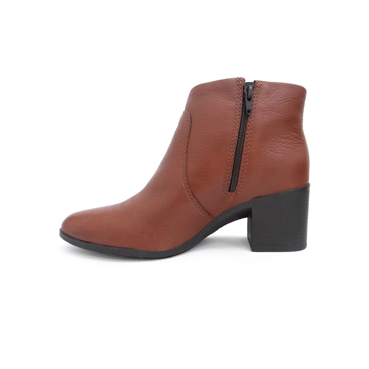 Bota Bottero De Couro Cano Curto 346901 Conhaque Bota Bottero De Couro Cano Curto 346901 Conhaque