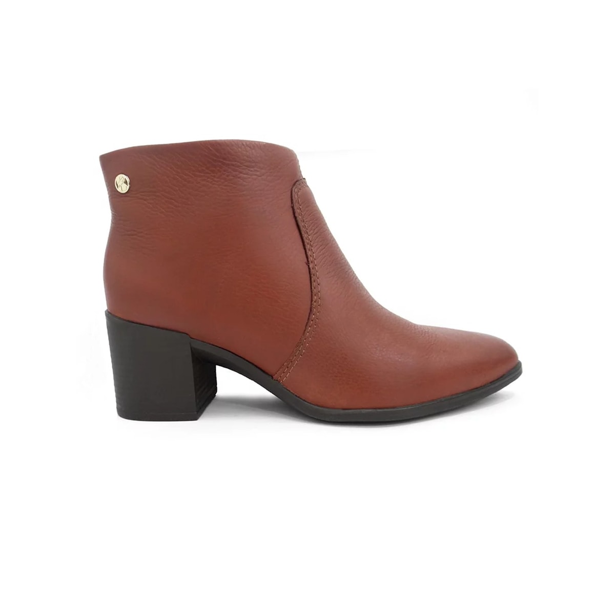Bota Bottero De Couro Cano Curto 346901 Conhaque Bota Bottero De Couro Cano Curto 346901 Conhaque