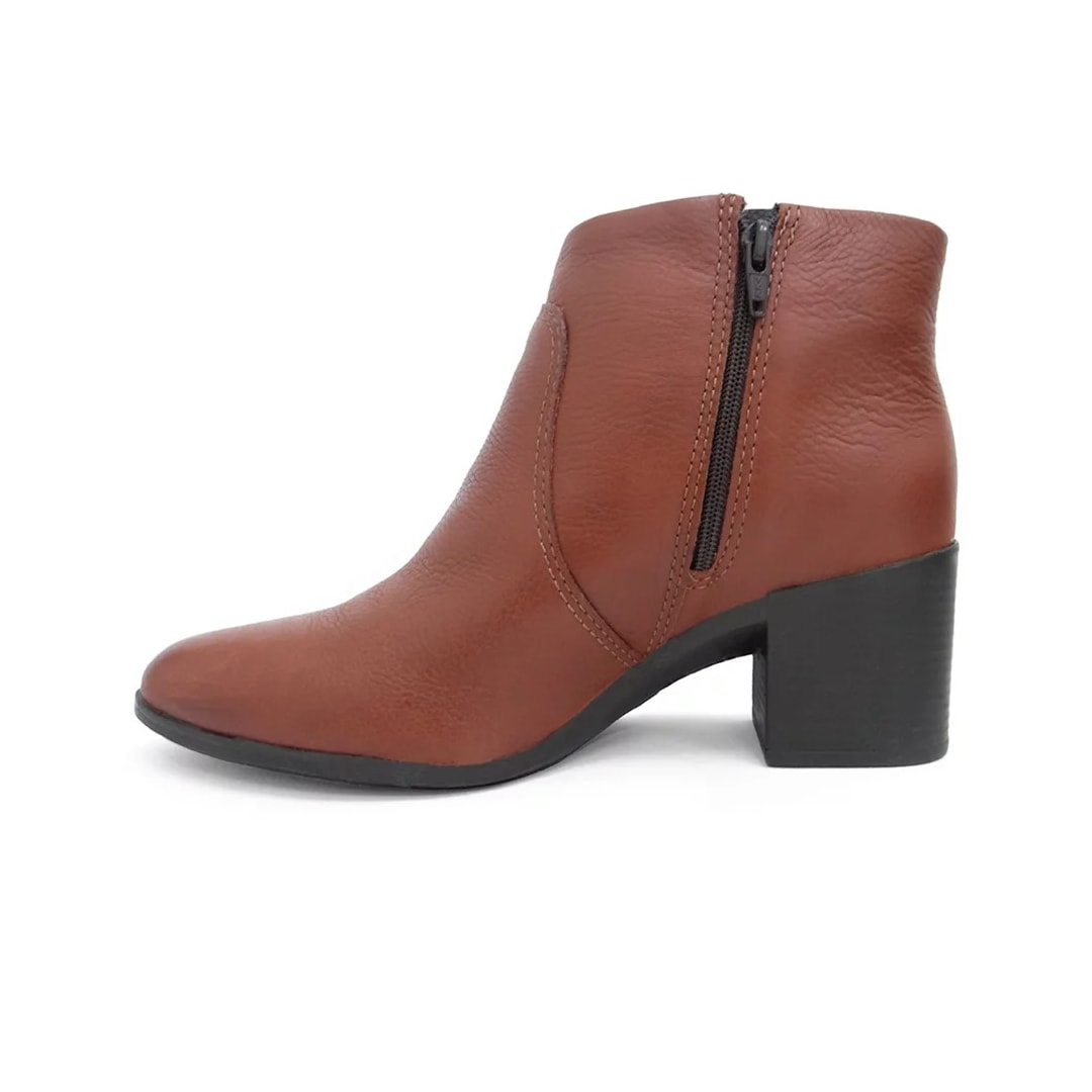 Bota Bottero De Couro Cano Curto 346901 Conhaque