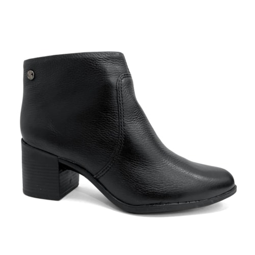 Bota Bottero De Couro Cano Curto 346901 Preto