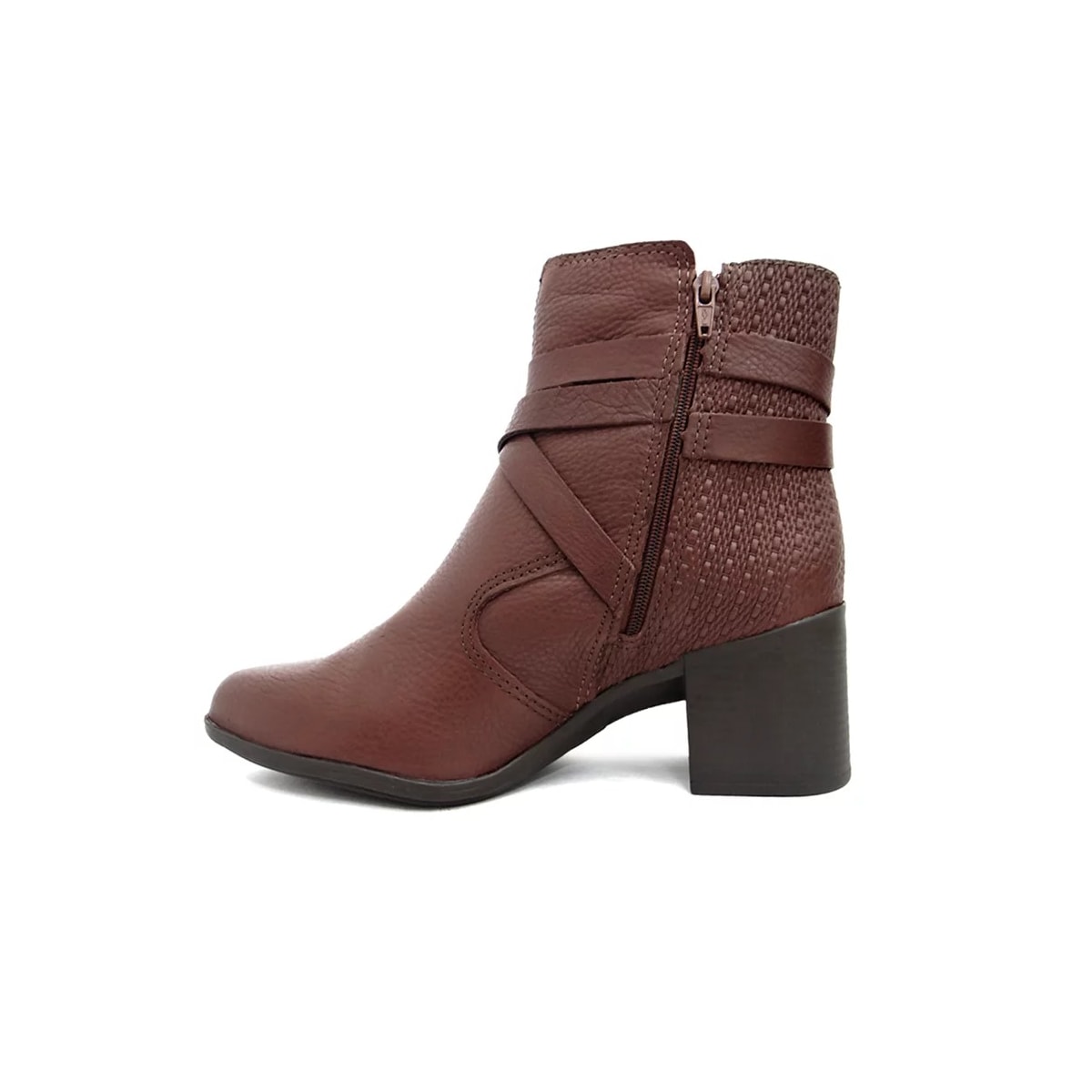 Bota Bottero De Couro Cano Curto 346904 Wood