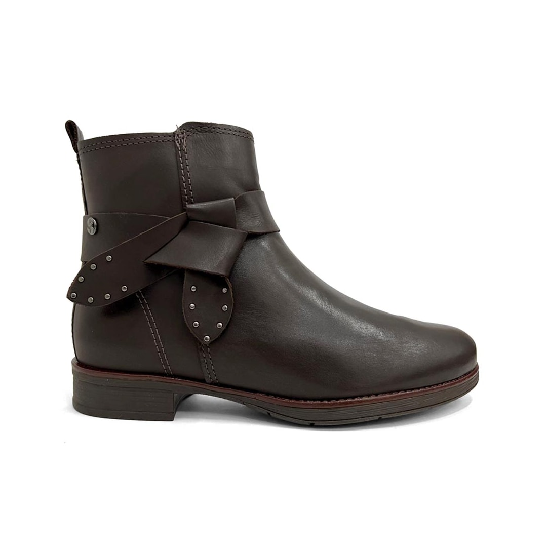 Bota Bottero Feminina Cano Curto Couro 361733 Marrom Bota Bottero Feminina Cano Curto Couro 361733 Marrom