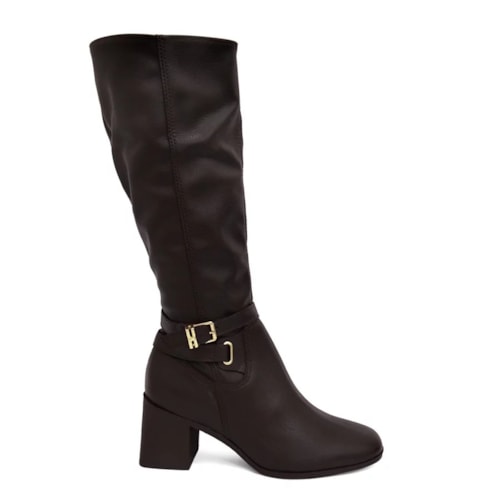 Detalhe - Bota Bottero Montaria Cano Longo 361803 Dark Brown