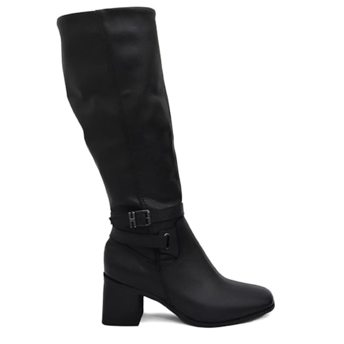 Detalhe - Bota Bottero Montaria Cano Longo 361803 Preto