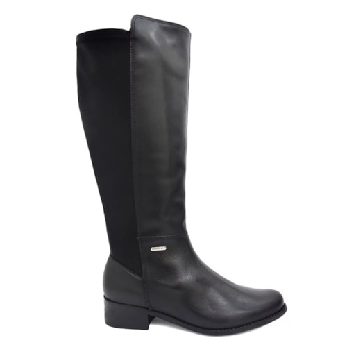 Detalhe - Bota Bottero Montaria De Couro 345801 Preto