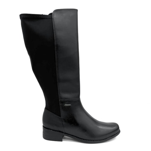 Detalhe - Bota Bottero Montaria De Couro 345801 Preto
