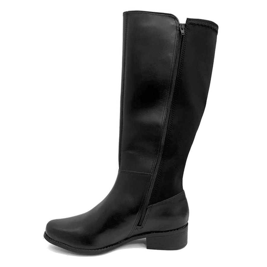 Bota Bottero Montaria De Couro 345801 Preto
