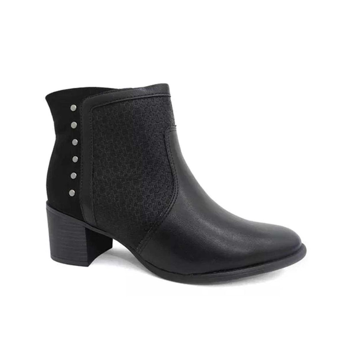 Bota Comfortflex Cano Baixo 23-92301 Preto Bota Comfortflex Cano Baixo 23-92301 Preto