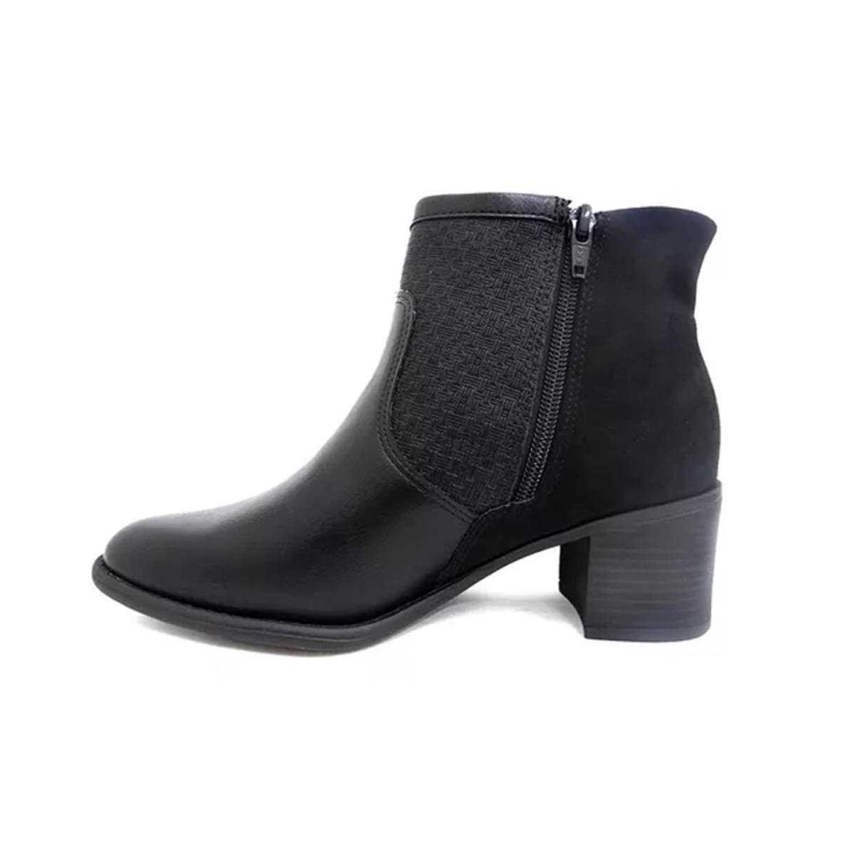 Bota Comfortflex Cano Baixo 23-92301 Preto Bota Comfortflex Cano Baixo 23-92301 Preto