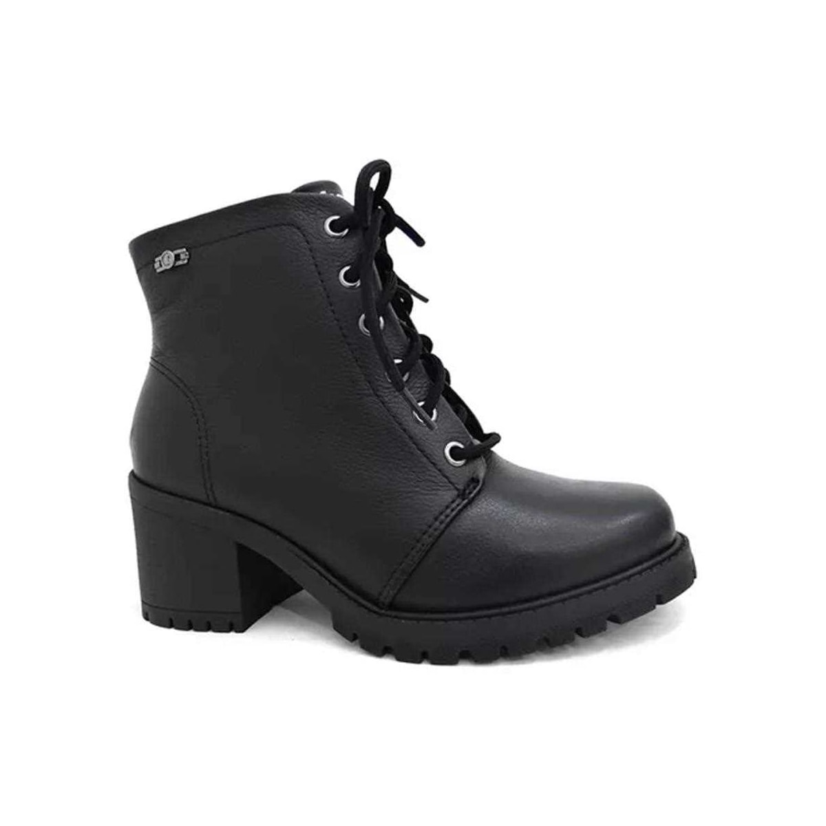 Bota Comfortflex Coturno Feminino 22-77301-2 Preto Bota Comfortflex Coturno Feminino 22-77301-2 Preto