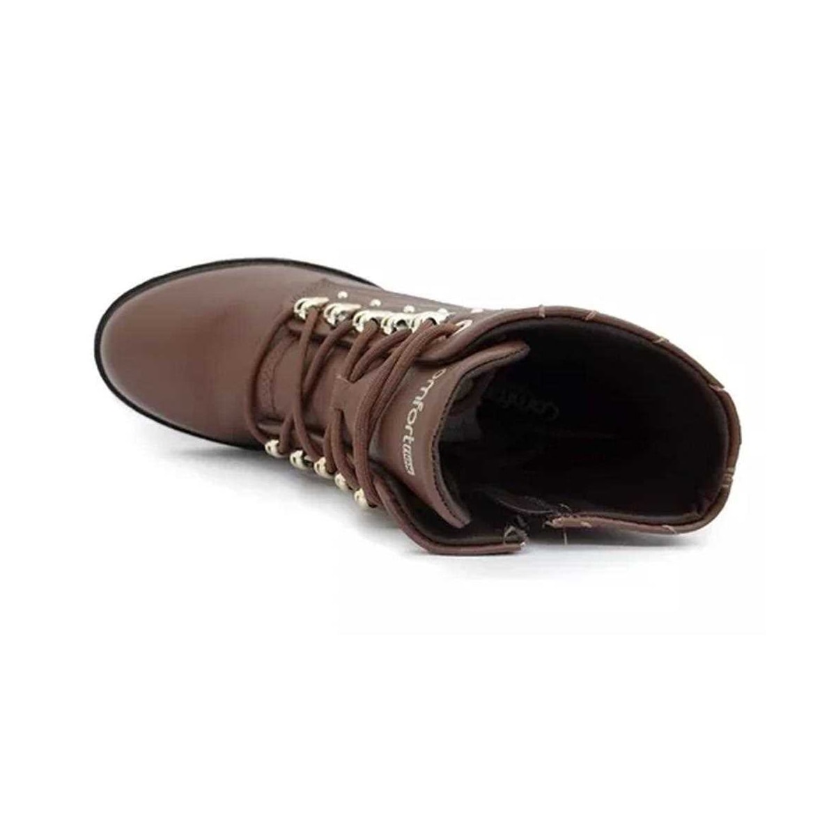 Bota Coturno Comfortflex 22-77301 Pinhao Bota Coturno Comfortflex 22-77301 Pinhao