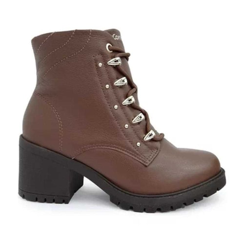 Detalhe - Bota Coturno Comfortflex 22-77301 Pinhao