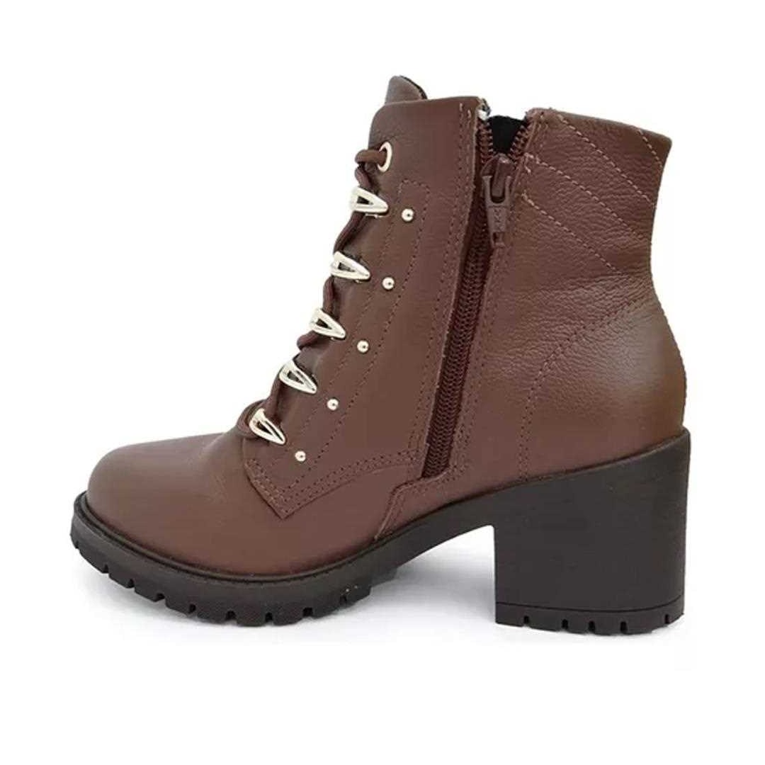 Bota Coturno Comfortflex 22-77301 Pinhao Bota Coturno Comfortflex 22-77301 Pinhao