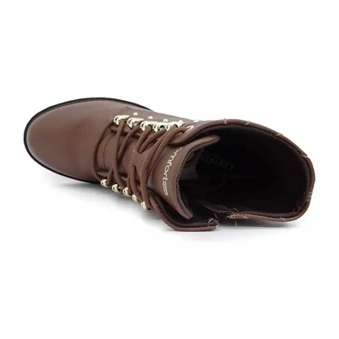 Bota Coturno Comfortflex 22-77301 Pinhao