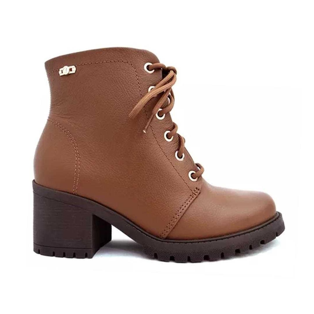 Bota Coturno Comfortflex 22-77301 Whisky