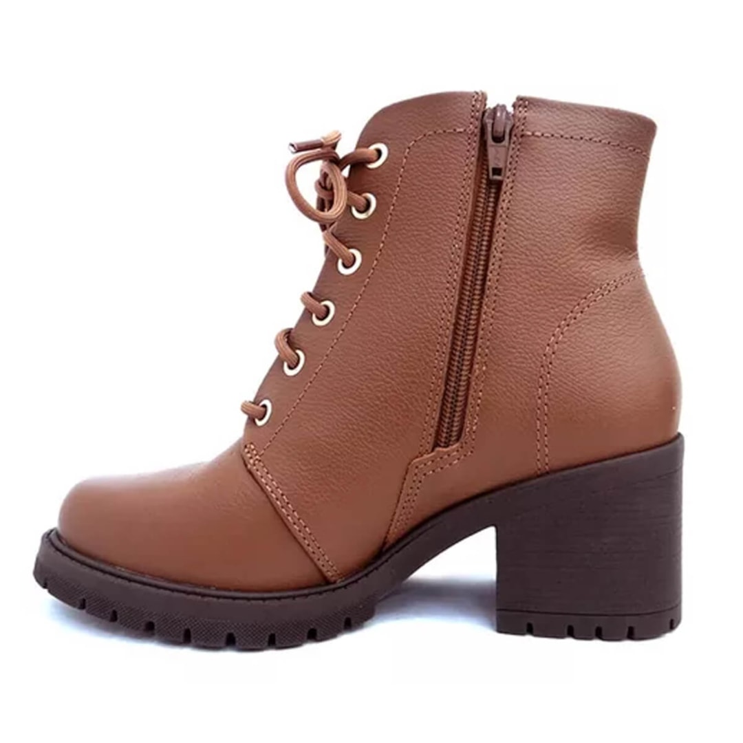 Bota Coturno Comfortflex 22-77301 Whisky