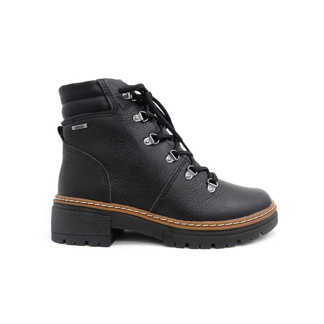 Bota Coturno Dakota De Couro Feminino G5922 Preto