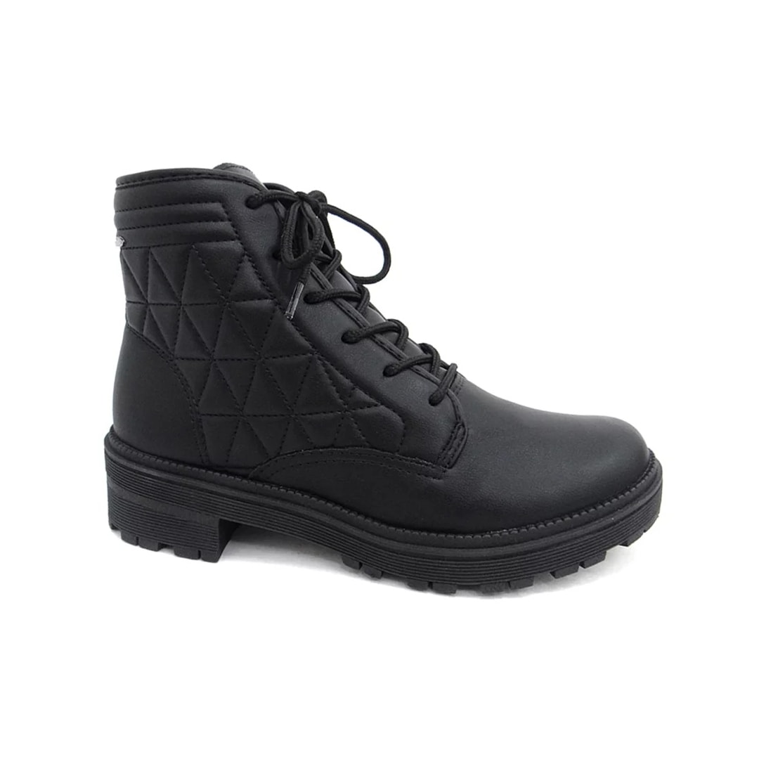 Bota Coturno Dakota Salto Baixo Feminino G5655 Preto Bota Coturno Dakota Salto Baixo Feminino G5655 Preto