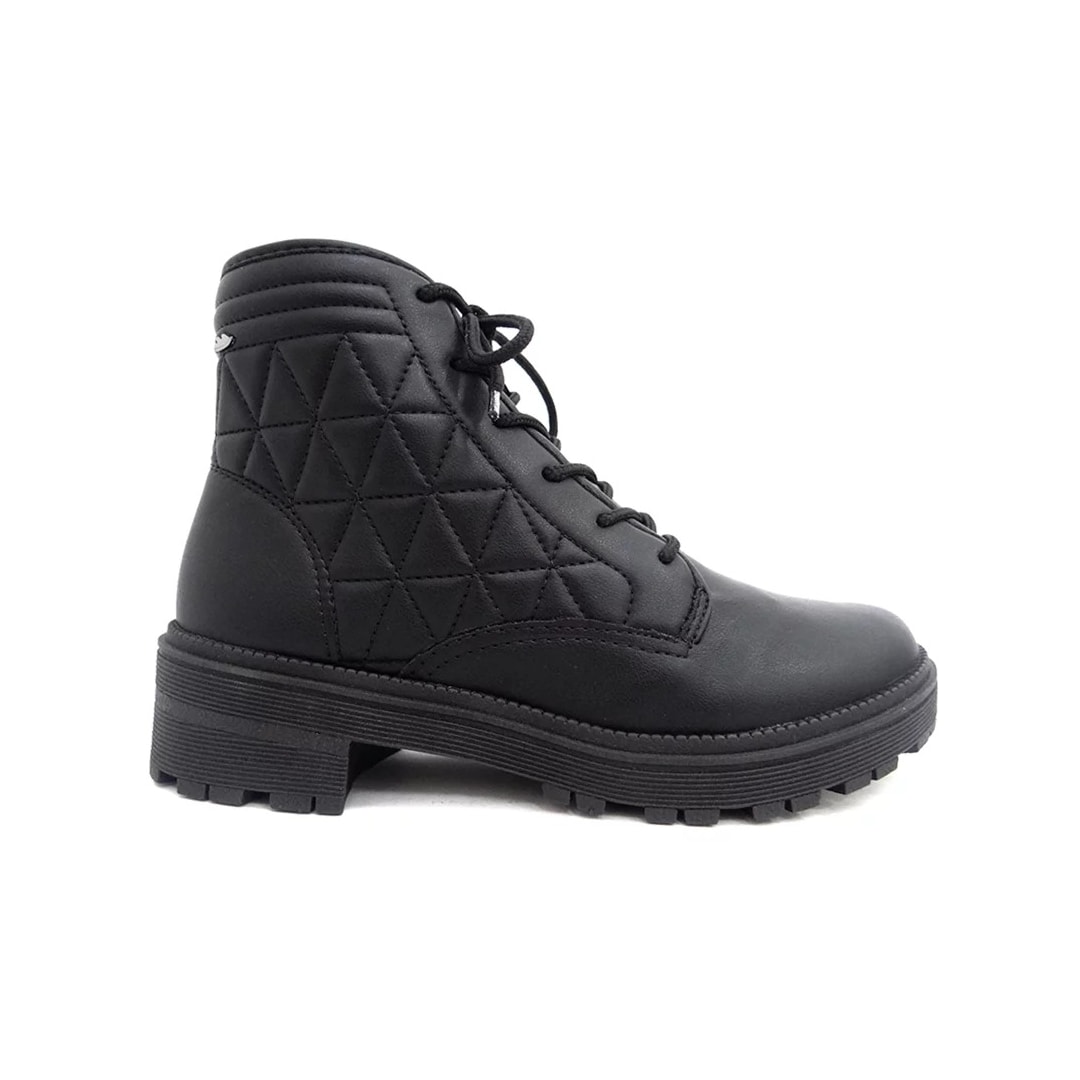 Bota Coturno Dakota Salto Baixo Feminino G5655 Preto Bota Coturno Dakota Salto Baixo Feminino G5655 Preto