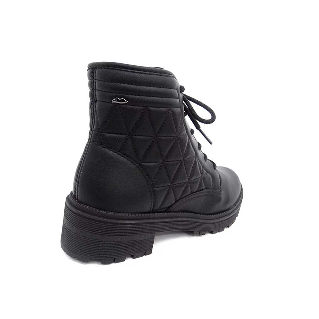 Bota Coturno Dakota Salto Baixo Feminino G5655 Preto Bota Coturno Dakota Salto Baixo Feminino G5655 Preto