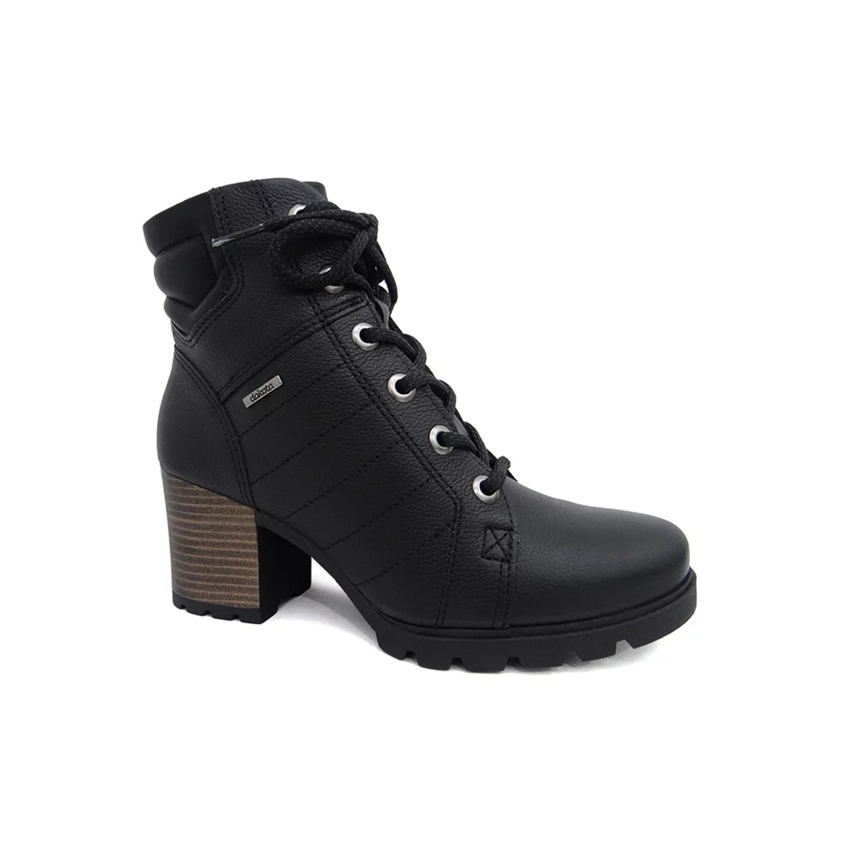 Bota Coturno Dakota Salto Bloco Feminino G4564 Preto Bota Coturno Dakota Salto Bloco Feminino G4564 Preto