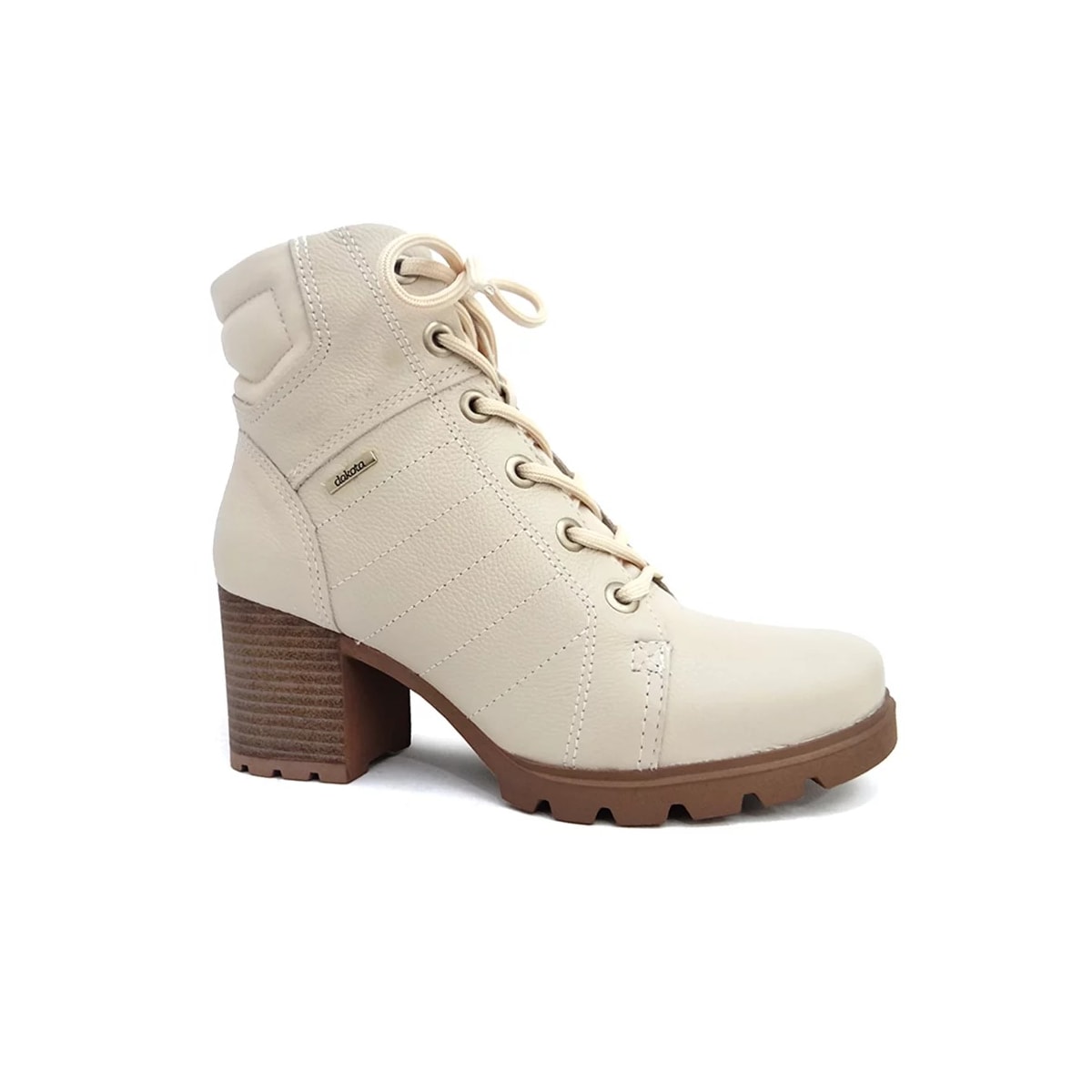 Bota Coturno Dakota Salto Bloco Feminino G4564 Tule Bota Coturno Dakota Salto Bloco Feminino G4564 Tule