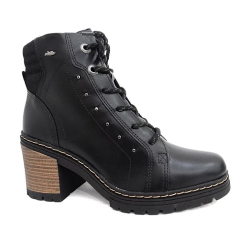 Bota Coturno Dakota Salto Bloco Feminino G8005 Preto