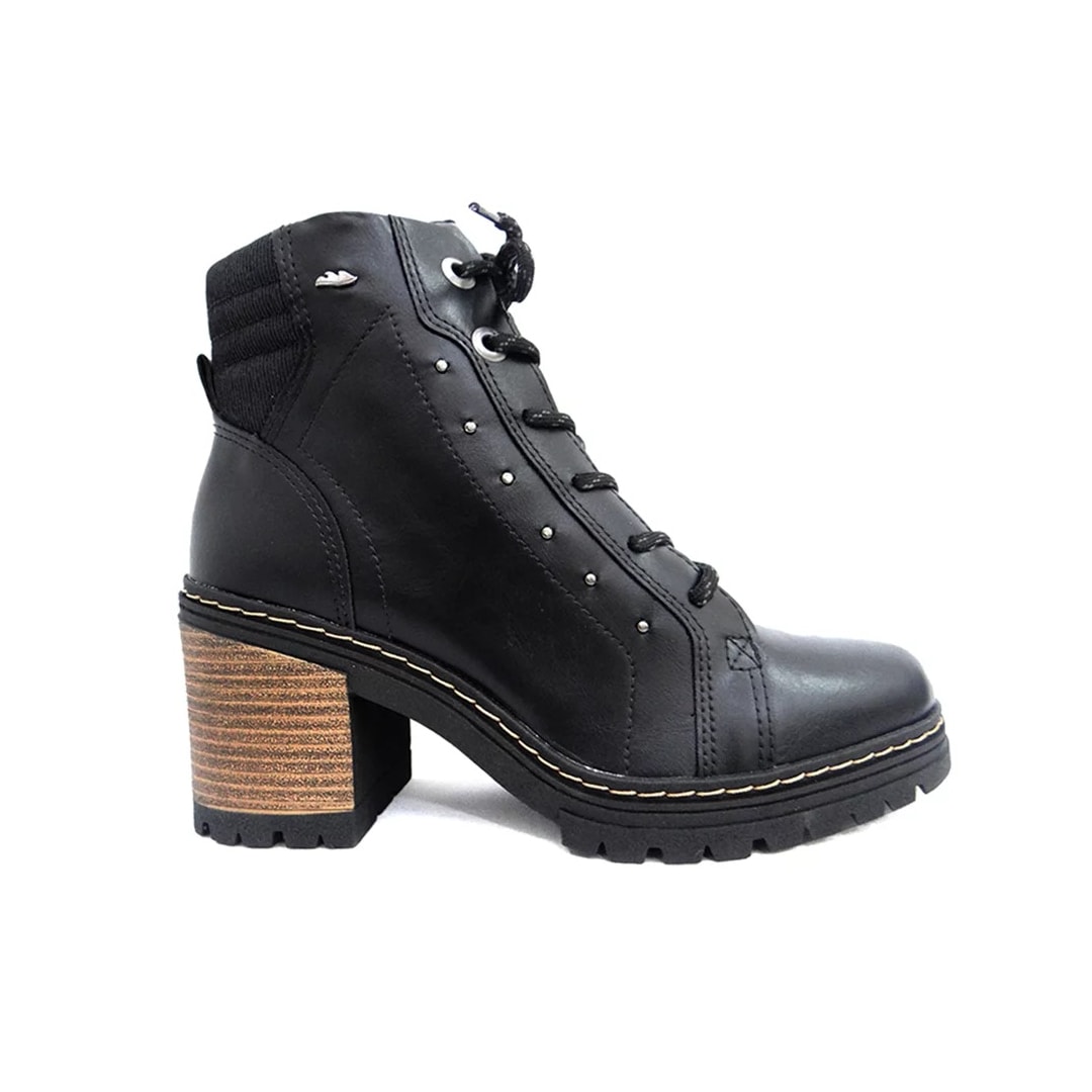 Bota Coturno Dakota Salto Bloco Feminino G8005 Preto