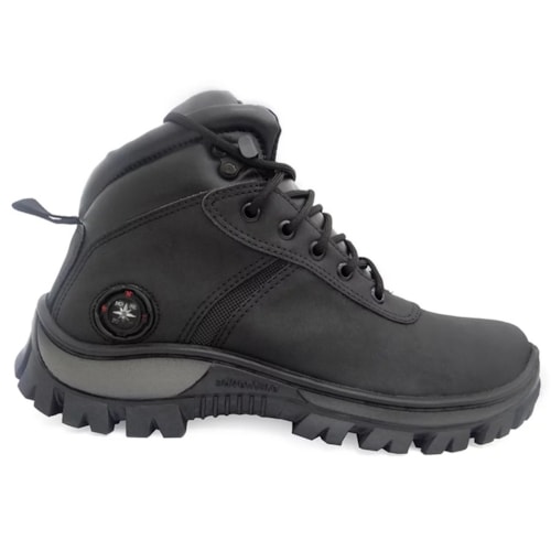 Detalhe - Bota Coturno Ferraroni Adventure Dk758 Preto
