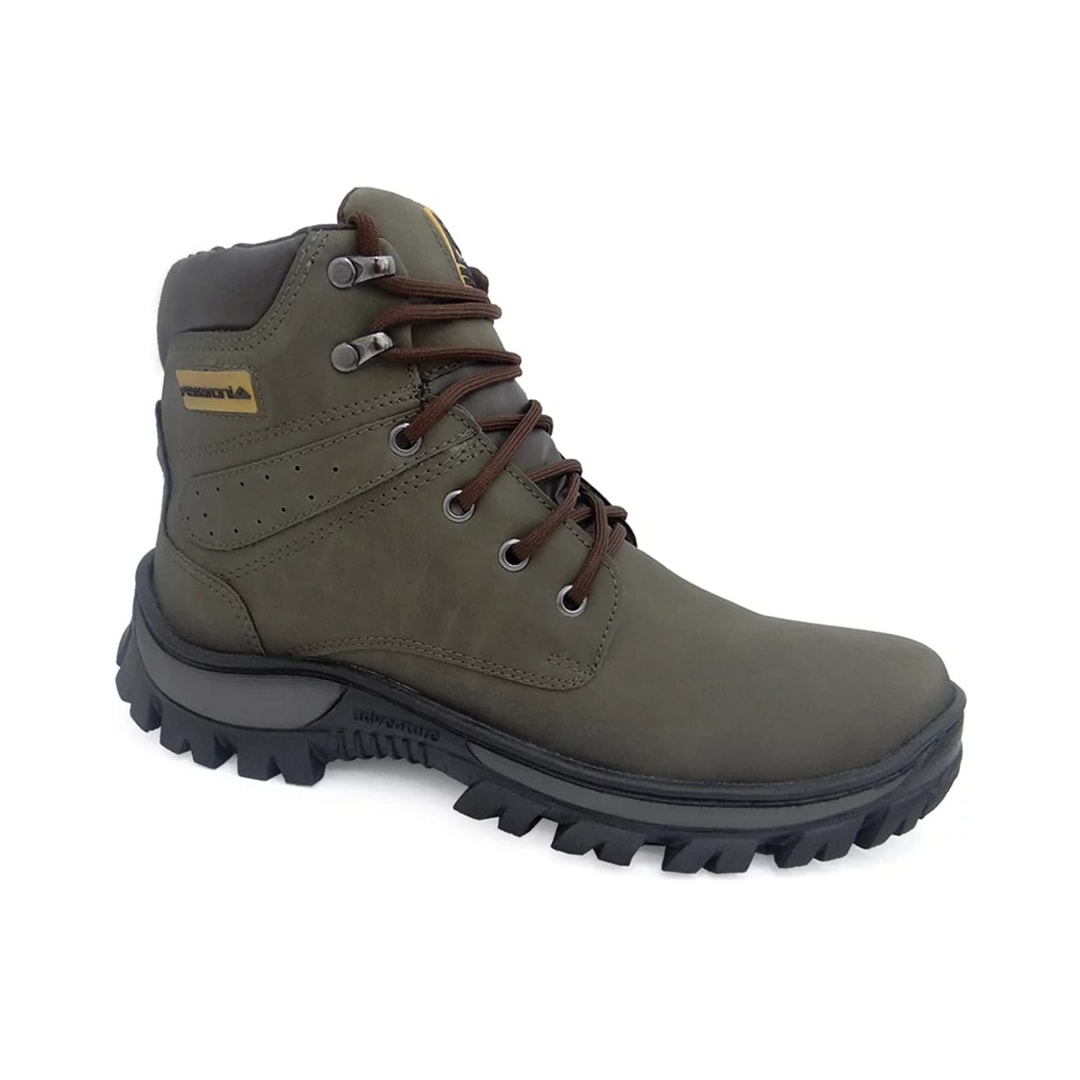 Bota Coturno Ferraroni Adventure Dk759 Oliva Bota Coturno Ferraroni Adventure Dk759 Oliva
