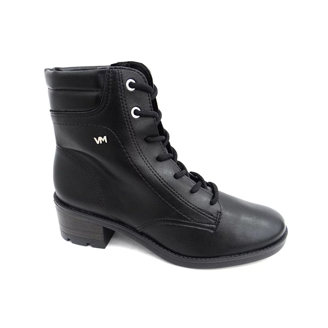 Bota Coturno Via Marte 23-105-01 Preto