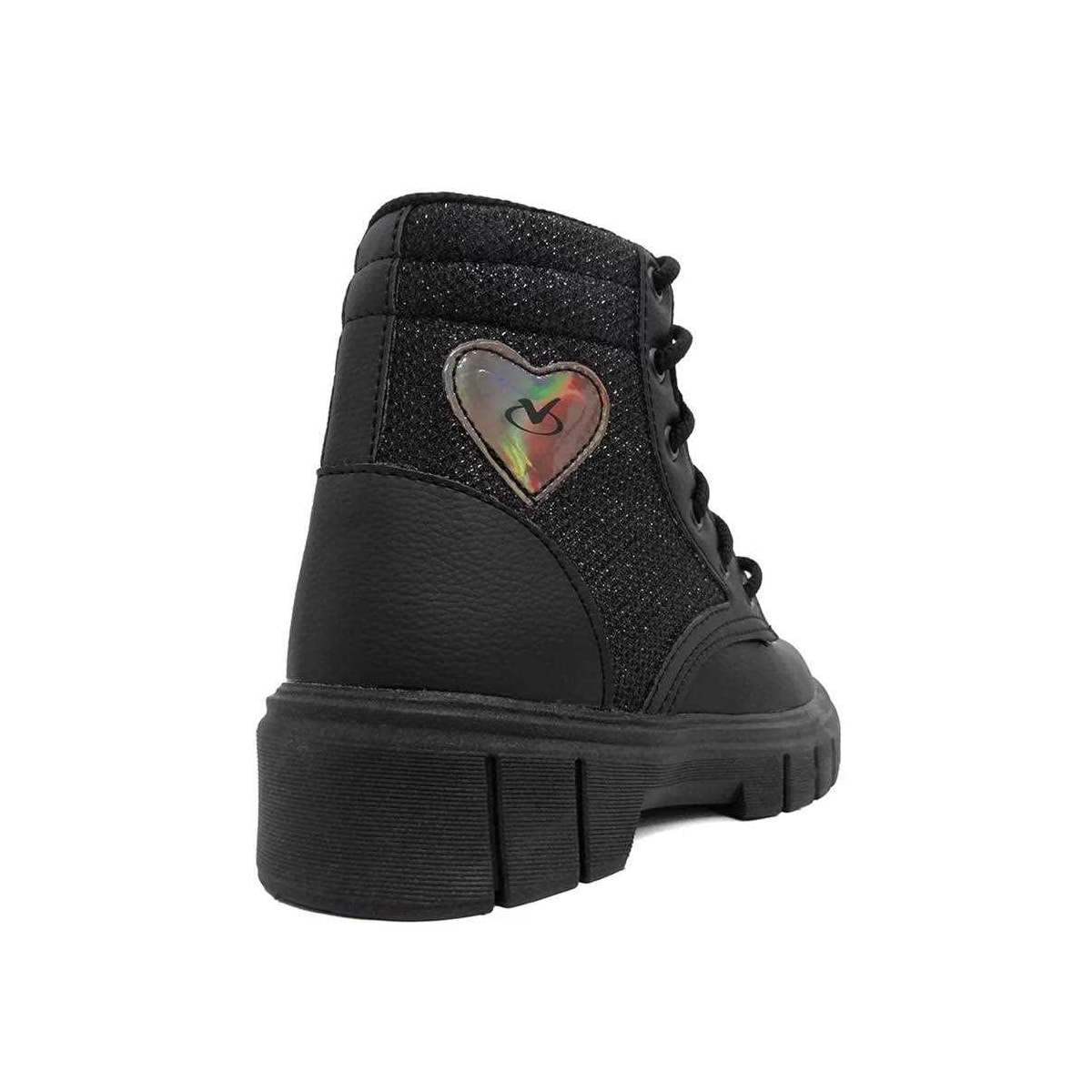 Bota Coturno Via Vip Infantil Vv5600 Preto Bota Coturno Via Vip Infantil Vv5600 Preto