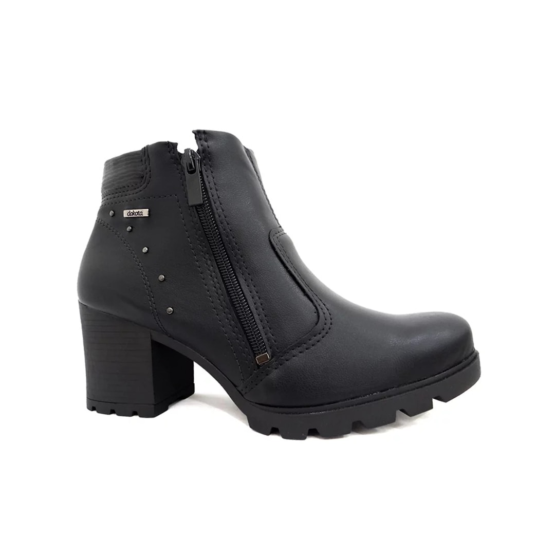 Bota Dakota Cano Baixo Feminina G5674 Preto