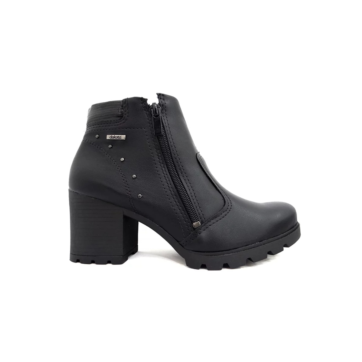 Bota Dakota Cano Baixo Feminina G5674 Preto Bota Dakota Cano Baixo Feminina G5674 Preto