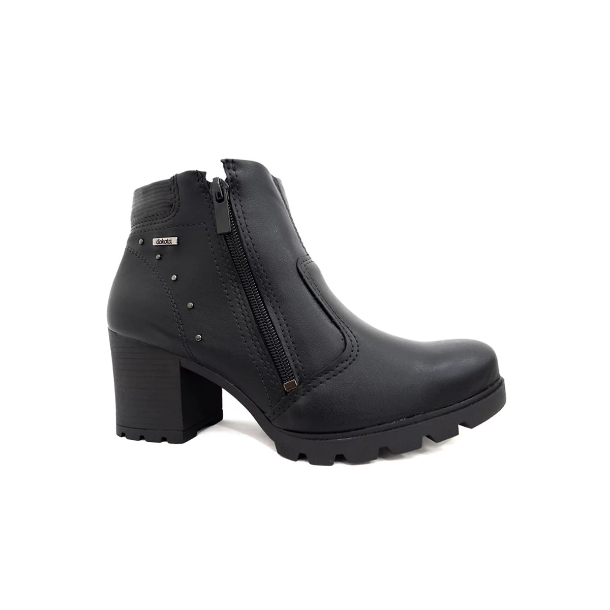 Bota Dakota Cano Baixo Feminina G5674 Preto Bota Dakota Cano Baixo Feminina G5674 Preto