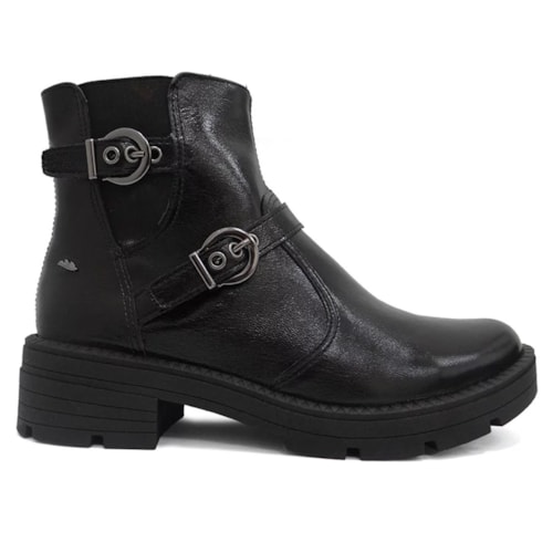 Detalhe - Bota Dakota Cano Curto Chelsea G9631 Preto