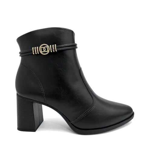 Detalhe - Bota Dakota Cano Curto D2162 Preto