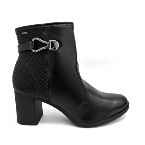 Detalhe - Bota Dakota Cano Curto D2193 Preto