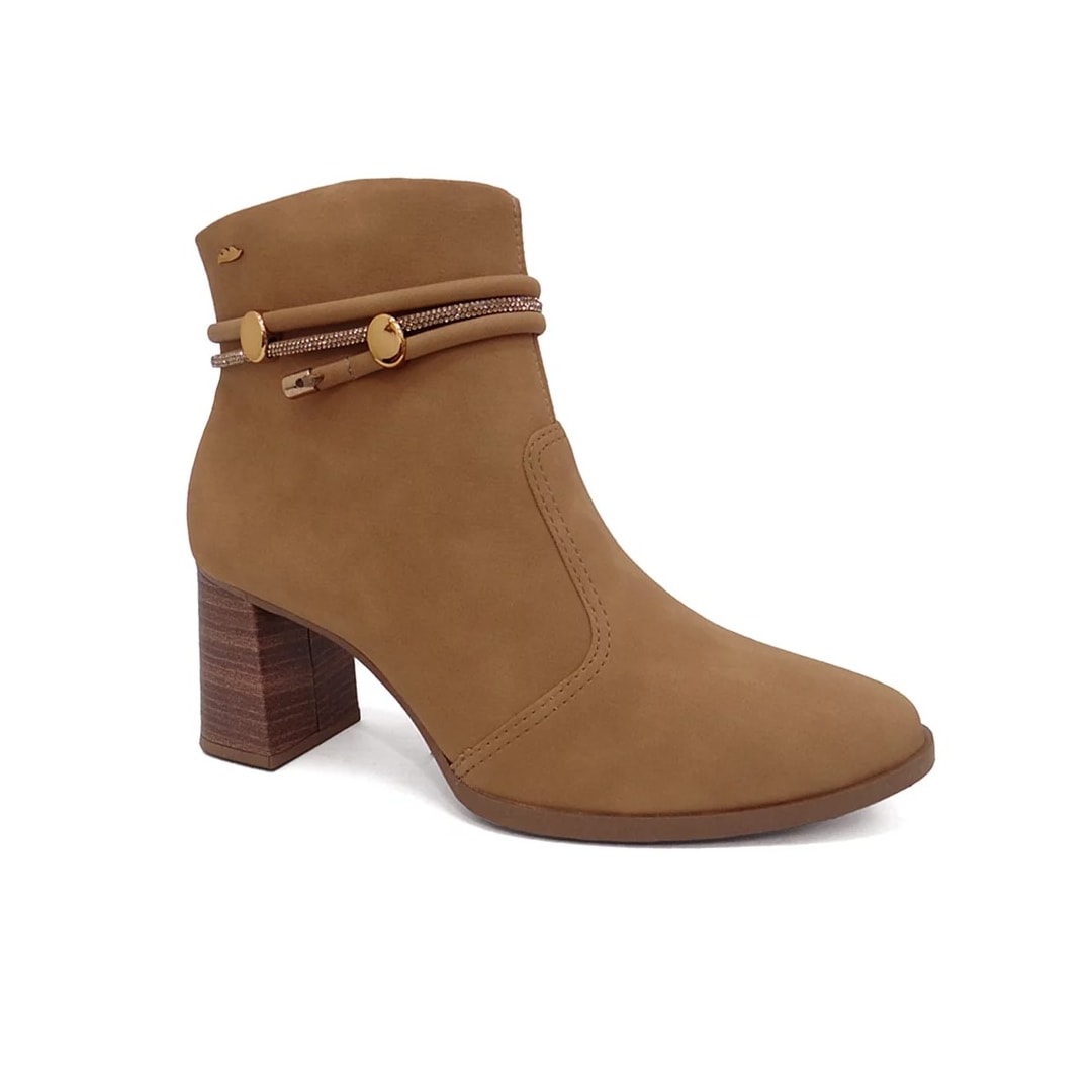 Bota Dakota Cano Curto Feminino G9901 Camelo