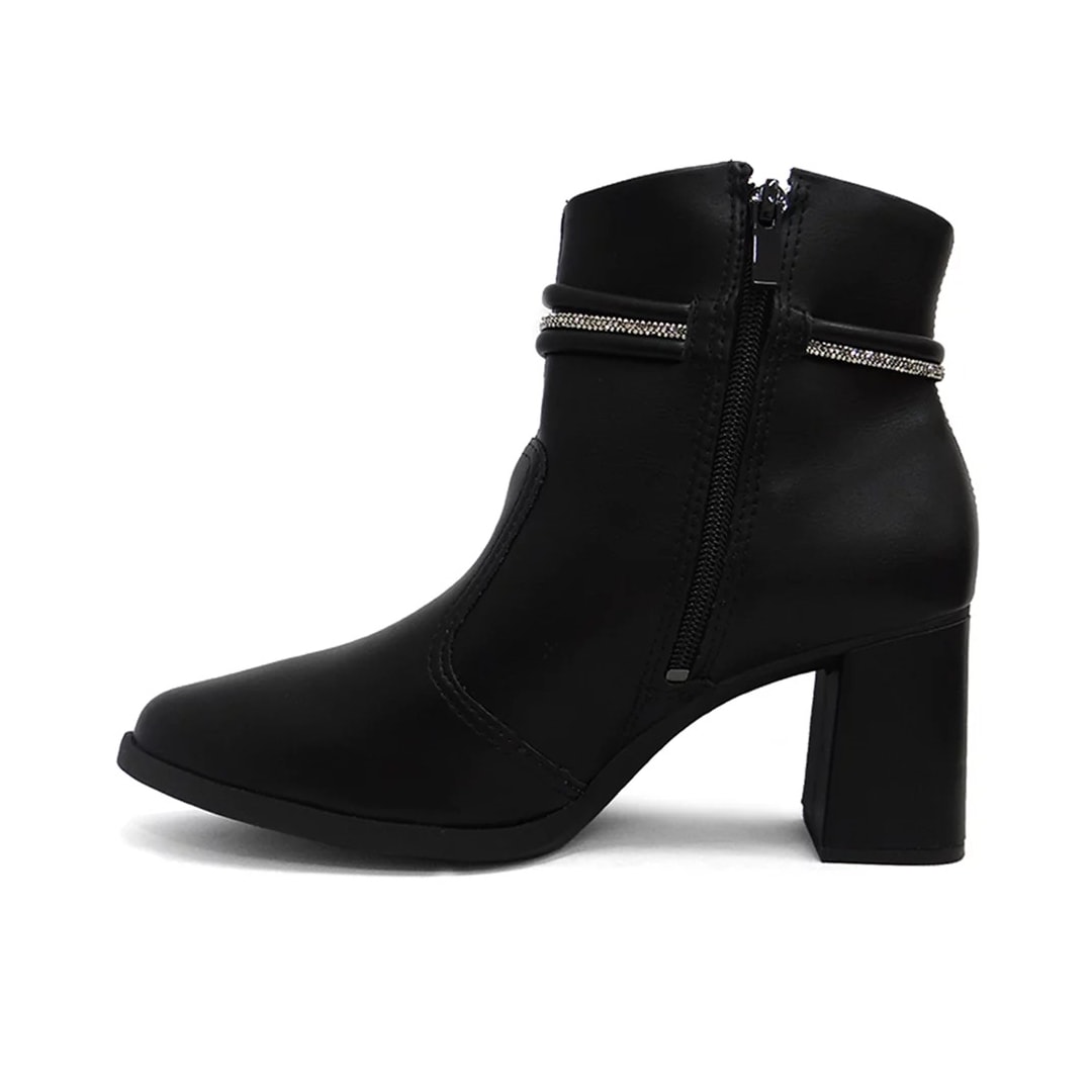 Bota Dakota Cano Curto Feminino G9901 Preto
