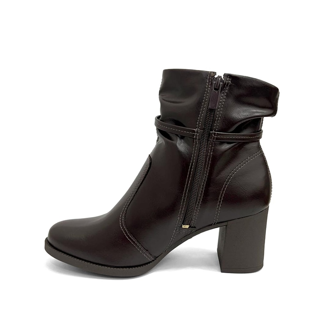 Bota Dakota Cano Curto Salto Bloco D2195 Ristretto Bota Dakota Cano Curto Salto Bloco D2195 Ristretto