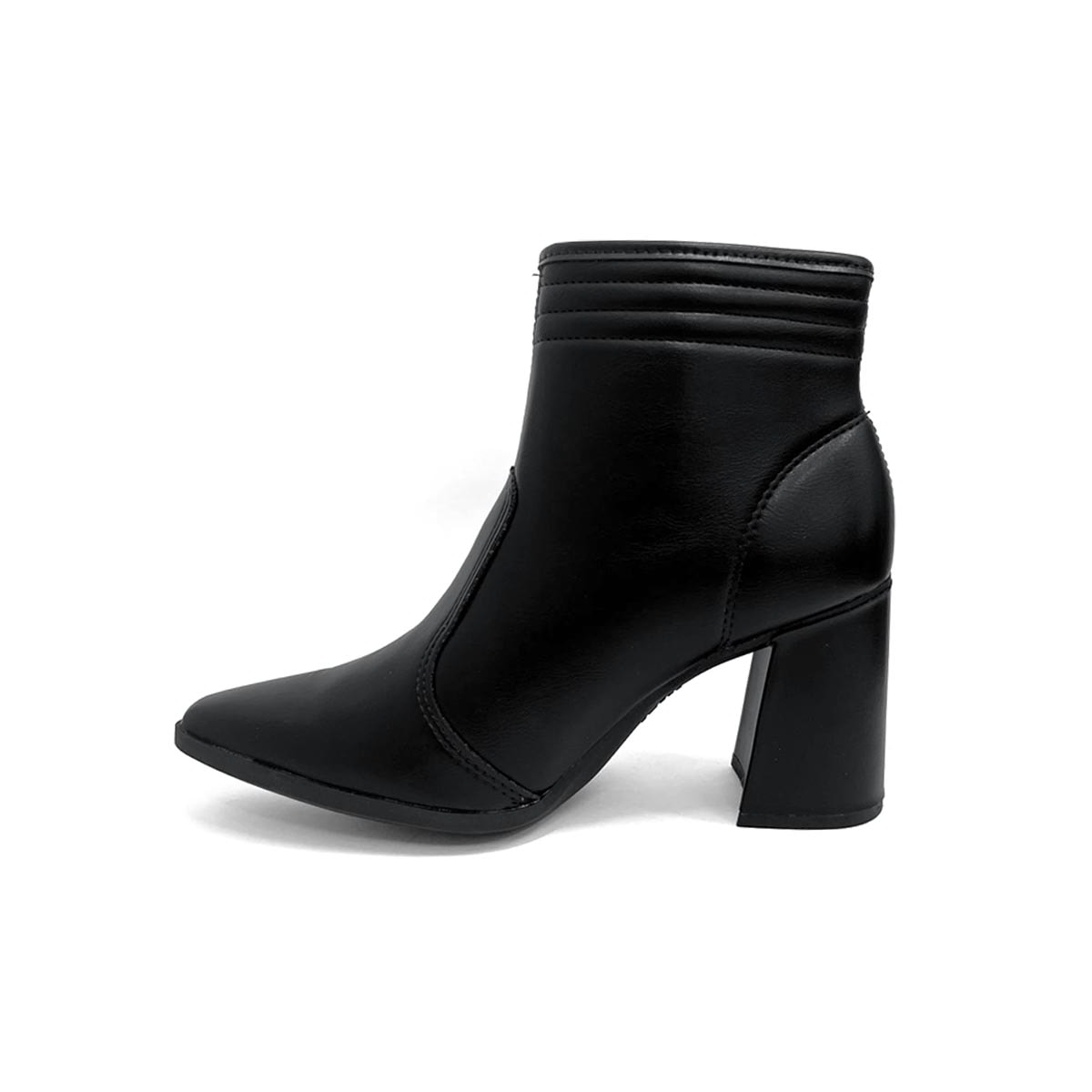 Bota Dakota Cano Curto Salto Bloco D2395 Preto