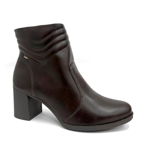 Bota Dakota Cano Curto Salto Bloco D2721 Cafe