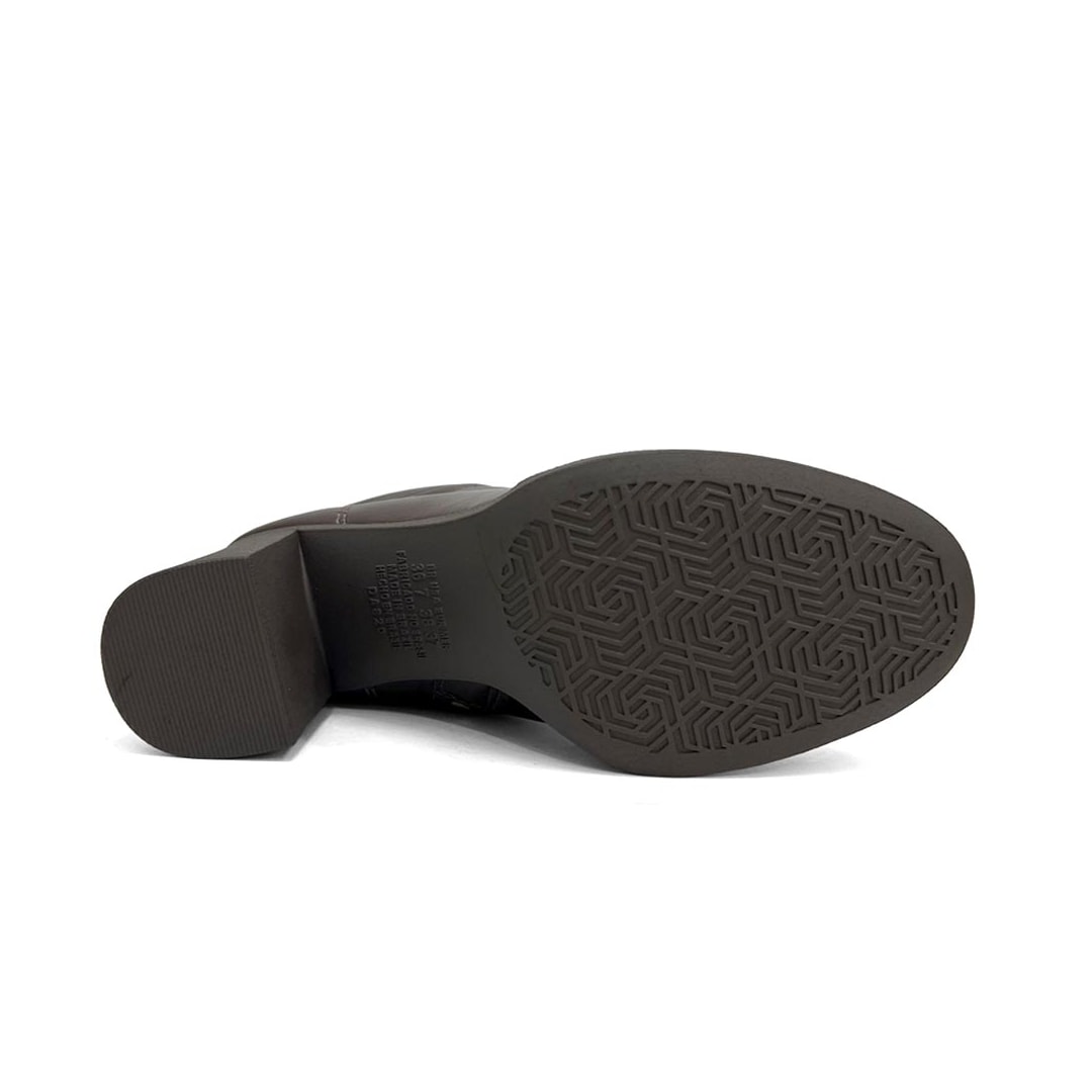 Bota Dakota Cano Curto Salto Bloco D2721 Cafe