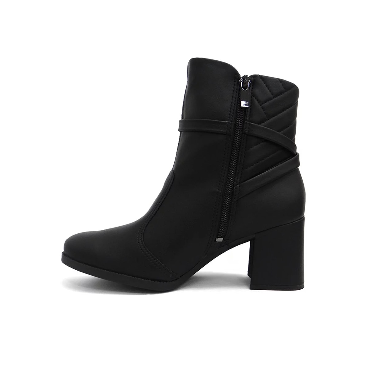 Bota Dakota Cano Curto Salto Bloco G9612 Preto Bota Dakota Cano Curto Salto Bloco G9612 Preto
