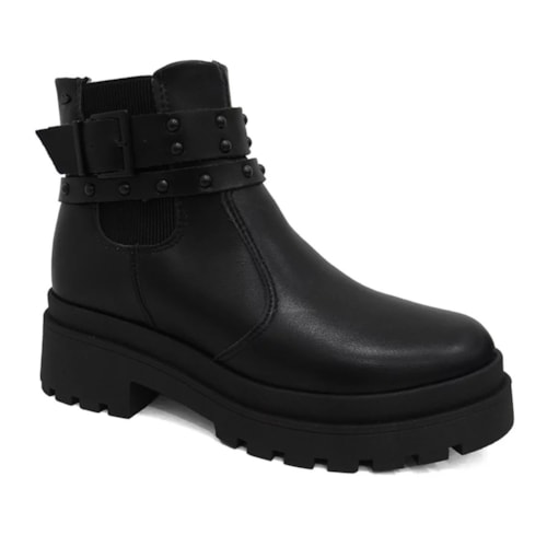 Bota Dakota Chelsea Cano Curto G9581 Preto